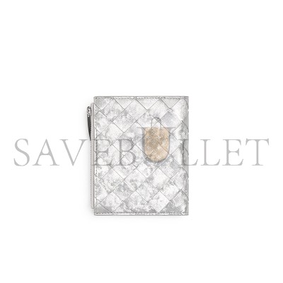 BOTTEGA VENETA INTRECCIATO SMALL BI-FOLD WALLET 742330V5XF18101 (11.5*9*1cm)